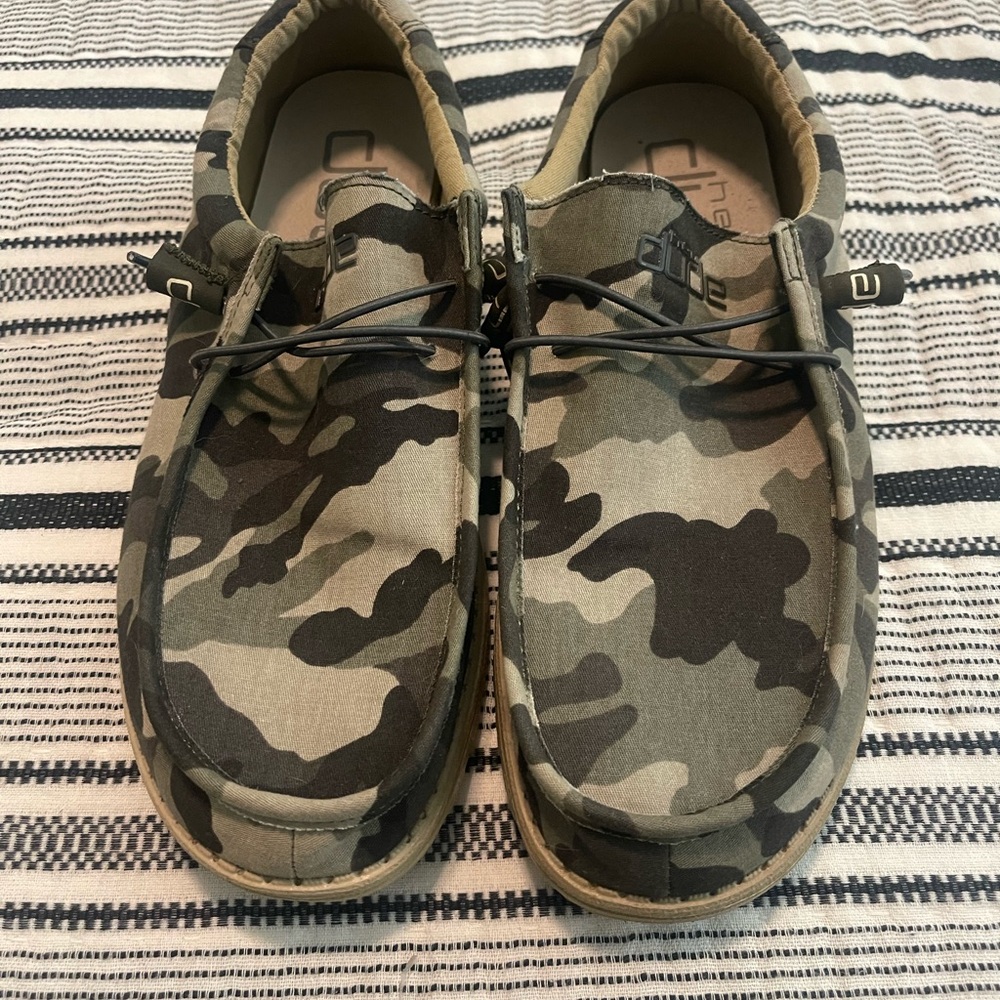 Hey Dude Camouflage Loafers